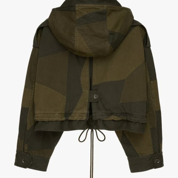 ZARA PATCHWORK JACKET S 4786 - Worn Once! - Picture 7 of 10